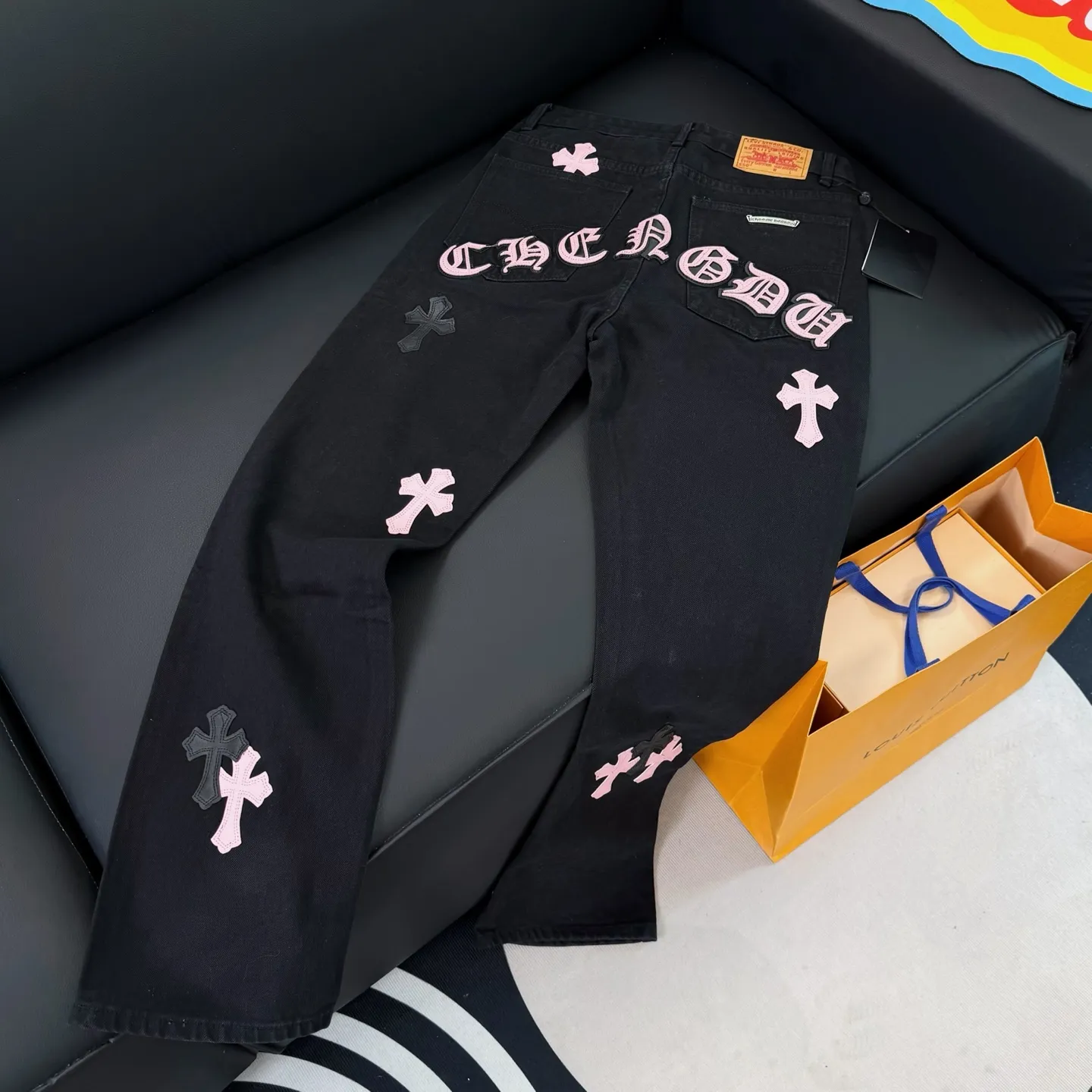 P280 Style Number: D207 Chrome Hearts Chrome Hearts Jeans Size# 28 30 32 34